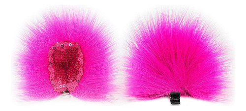 . (cf) Pinza De Pelo De Felpa For Orejas De Gato, Bonitos