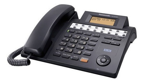 Télefono Empresarial Panasonic Kx-ts4100b Para 4 Lineas