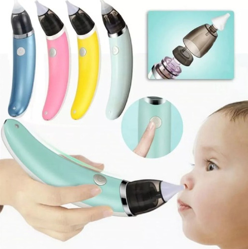 Aspirador Nasal Para Bebes, Saca Mocos, Extractor Eléctrico