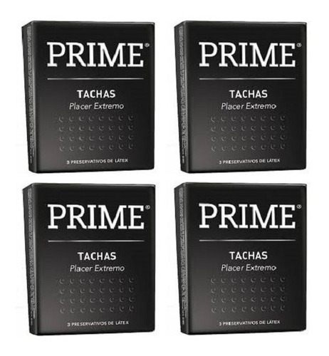 Preserv Prime Tachas 4 Cajitas X 3u (12u)!!