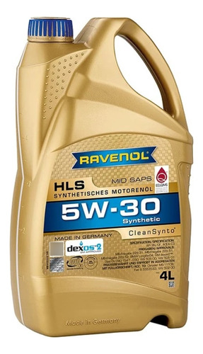 Aceite Lubricante Ravenol Full Sintético Hls Sae 5w-30 X 4l