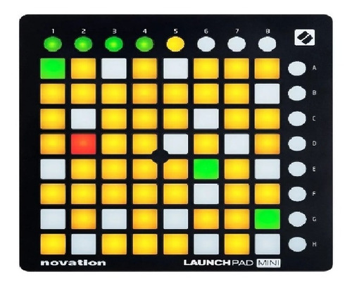 Controlador Launchpad Mini Mk2 Midi Usb 80 Botões Novation