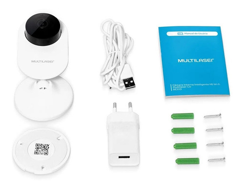 Câmera Int. Inteligente Full Hd Wi-fi - Multilaser Liv Se223