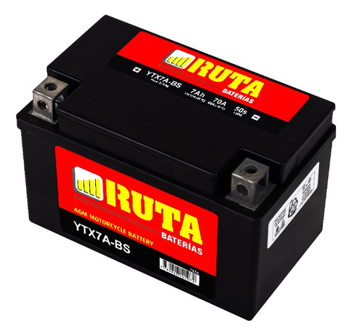 Baterias Para Motos Agm-gel Ytx7a-bs Ruta