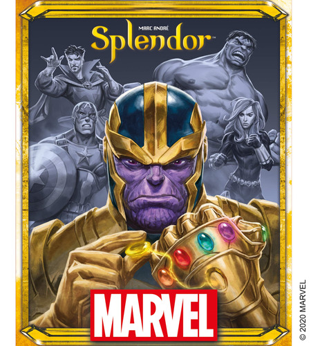 Marvel Splendor Juego De Mesa  Juego De Estrategia Para Niñ