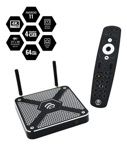 Buzztv X5 Android Os 11 Amlogic 905 X 4 Gb Ddr 64 Gb Emmc