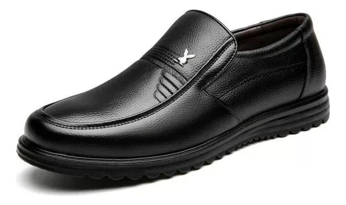 Zapatos De Vestir De Cuero Genuino Para Hombre