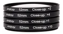 Comprar Kit Lentes Close-up Macro +1+2+4+10 62mm 58mm 55mm 52mm 49mm
