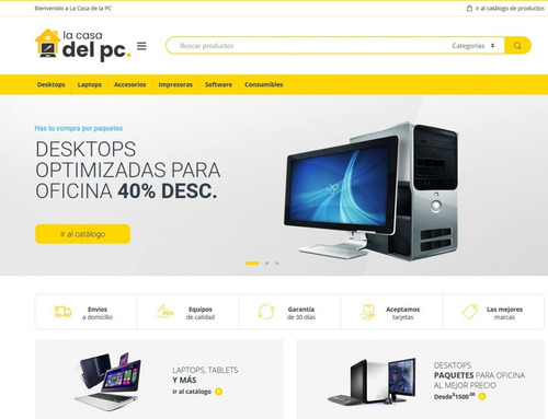 Página Web Tienda En Linea, Reservas, Hosting Y Dominio