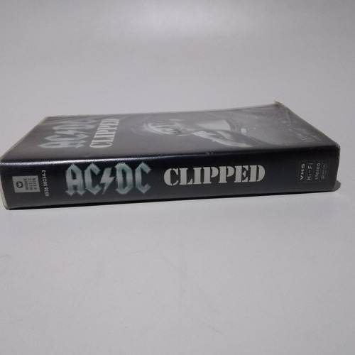 Ac/dc Clipped, Video Cassette Vhs, (europa) (Usado)