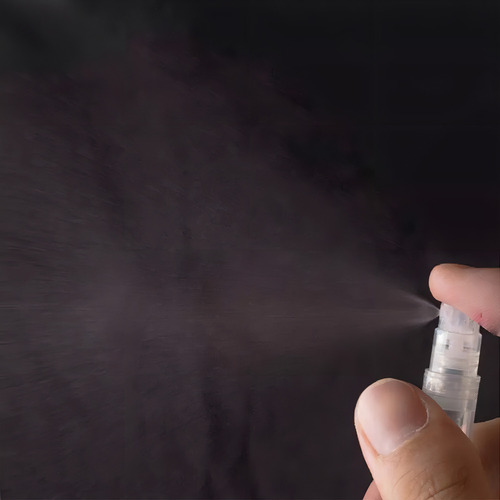 _ Frasco De Spray De Cor Transparente Para Mini Atomizador