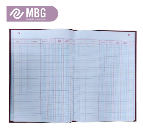 Imagen 2 de 4 de Libro De Actas Bancos 2 Manos ¡¡¡ver Descripción!!!