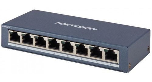 Switch No Administrado Gigabit De 8 Puertos Hikvision