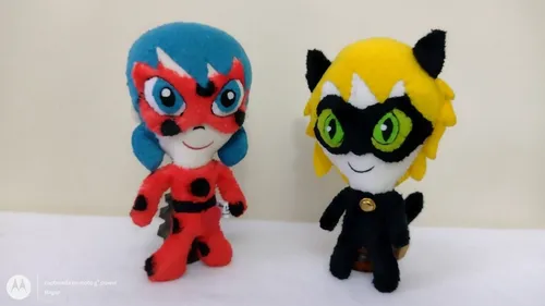 Peluches Ladybug Y Cat