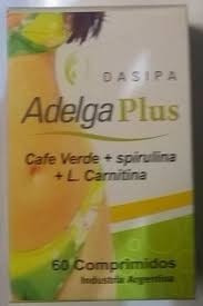 Adelgaplus Dasipa   Cafe Verde+spirulina+l.carnitina  60comp