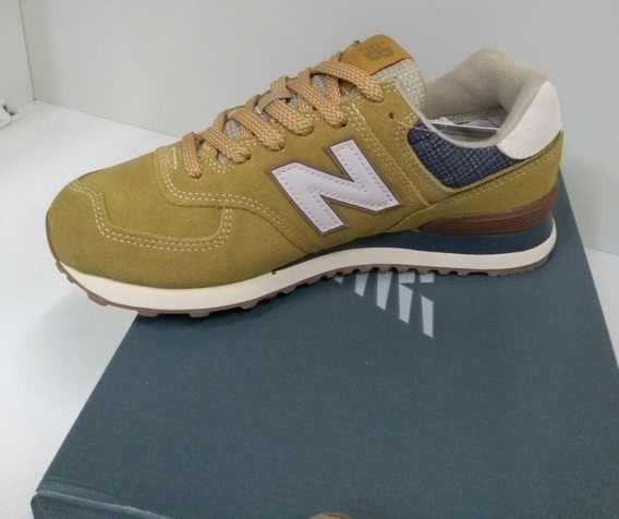 new balance 998 couro marrom