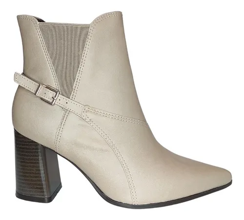 Bota cano curto salto grosso best sale ramarim