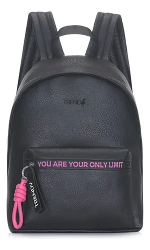Mochila trendy negra hotsell