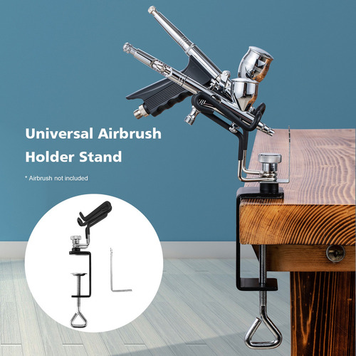 Soporte Universal Para Aerógrafo Soporte De Mesa Abrazadera