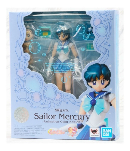 Figura Sailor Mercury - Sailor Moon Animation S.h Figuarts