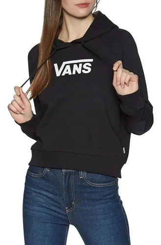 Womens black vans hoodie sale