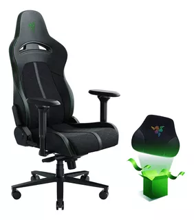 Silla Gamer Razer Enki X Lumbar Curve Black/green Color Negro