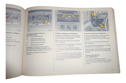 Opel Corsa 1999 Libro Manual Original (Usado)