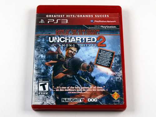 Uncharted 2 Among Thieves Original Playstation 3 Ps3