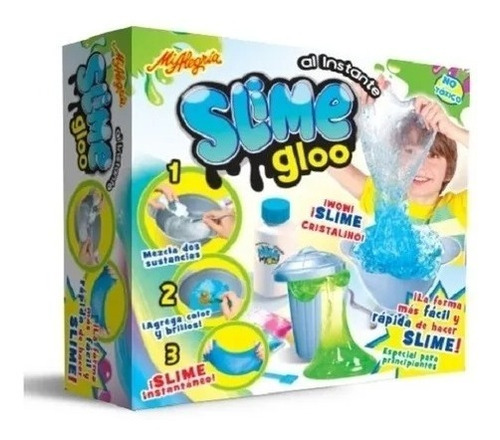 Slime Gloo Juguete Mi Alegría Juegos De Mesa Fabrica Slime