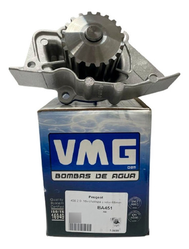Bomba De Agua Vmg P/ Peugeot 306 406 605 2.0 16v Xu10j4r