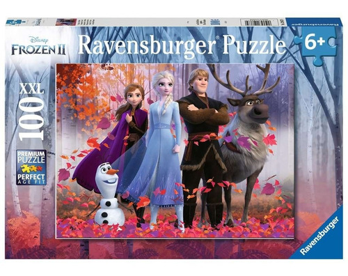 Rompecabezas Ravensburger Frozen Ii 12867 De 100 Pzas Xxl