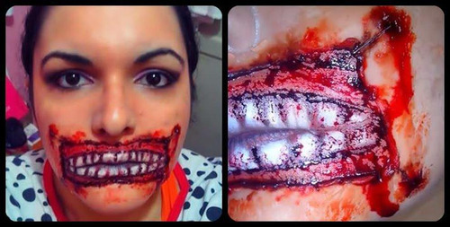 Sangue Comestível Teatral 120ml Halloween Slug