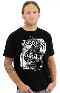 Playera Camiseta Motorhead Ace Of Spades Rock Black Unisex