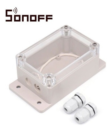 Carcaza Impermeable Ip66 Compatible Con Equipos Sonoff