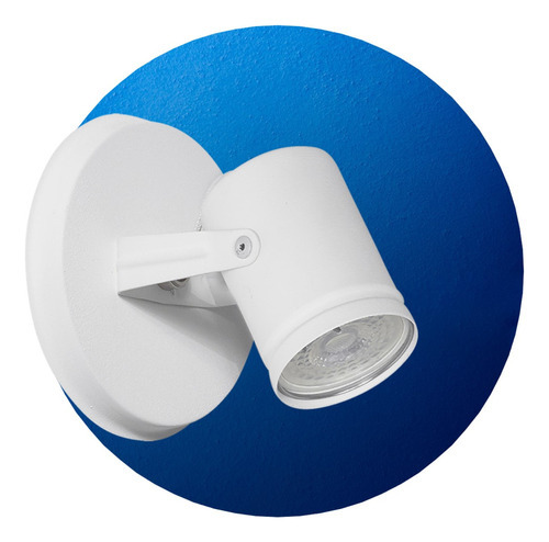 Aplique Pared Led Spot Granada S-1900 1 Foco Gz10 Interior Color Blanco