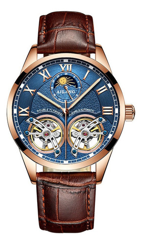 De Reloj Impermeable Ailang Tourbillon Moon Phase Para