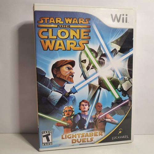 Juego Nintendo Wii Star Wars Clone Wars - Fisico
