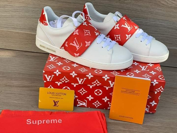 tenis nike supreme louis vuitton