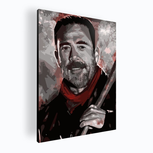 Cuadro Decorativo Poster Negan - The Walking Dead 42x60 Mdf