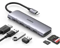Comprar Adaptador Usb C 6 En 1 Multipuerto Ugreen Hub Usb C Hdmi 4k 