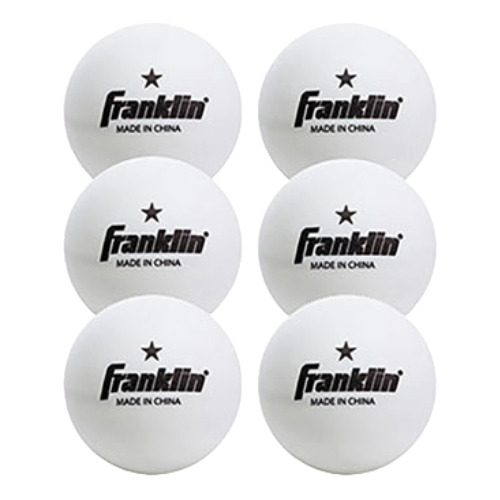 Pelotas De Ping Pong 6 Unidades 38mm Franklin