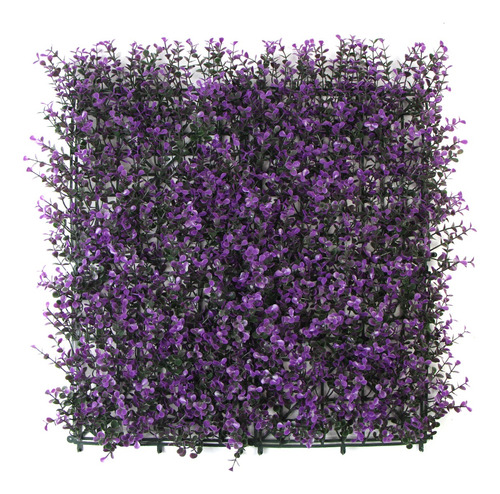 Jardín Artificial Premium Filtro Uv Buxus Púrpura 1m²