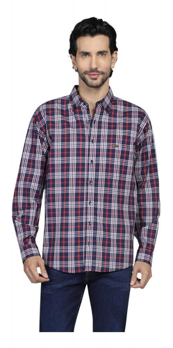 Camisa Regular Fit Lee Hombre Manga Larga 21m1