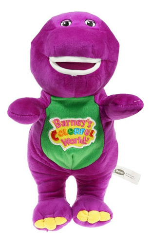 Peluche Barney Dinosaurio Barney's Great Adventure De 30 Cm