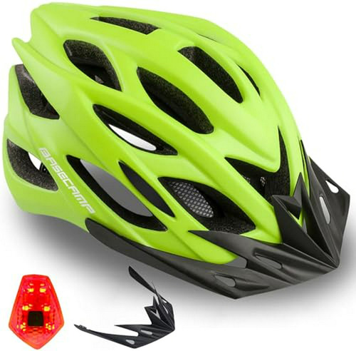 Casco De Bicicleta Basecamp Con Luz Led