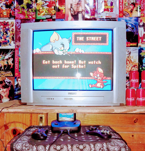 Cartucho De Sega Tom & Jerry (Usado)