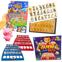 Comprar Kit Tabuleiro Infantil Educativo Qual É O Bicho Quem Sou Eu