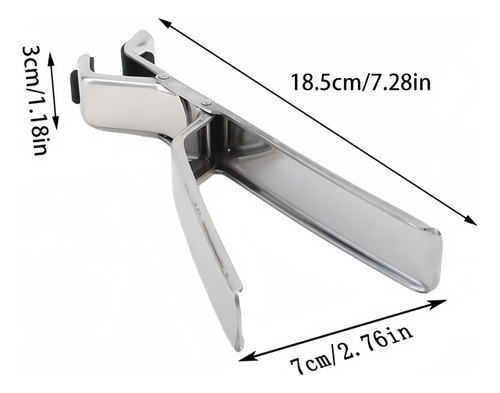 Pinza Para Platos De Pizza, Pinza Para Cuencos Calientes De