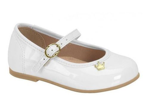 Zapato Ballerina Infantil Molekhinia 2106 1029 9569 Blanco