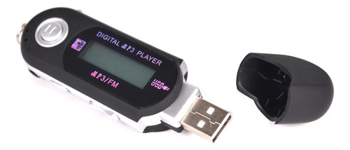 8gb Mp3 Wma Usb Music Player Com Display Lcd E Rádio Fm